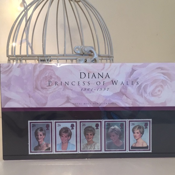 Other - Princess Diana postage Stamps, Royal Mail England with extras